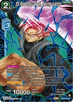 SS Rosé Goku Black, Serving Justice (V.1 - Expansion Rare) - Expansion Set: Ultimate Deck 2023