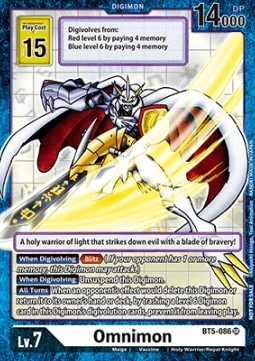 Omnimon (BT5-086) - Promos: Across Time