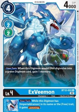 ExVeemon (BT12-022) - Across Time