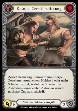 Cartilage Crush (Yellow) (Regular) - History Pack 1 - Bravo Blitz Deck