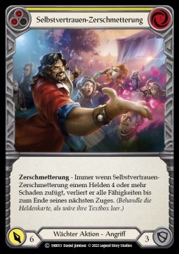 Crush Confidence (Yellow) (Regular) - History Pack 1 - Bravo Blitz Deck