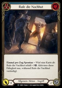 Rally the Rearguard (Blue) (Regular) - History Pack 1 - Bravo Blitz Deck