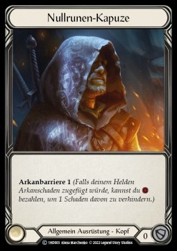 Nullrune Hood (Regular) - History Pack 1 - Dash Blitz Deck