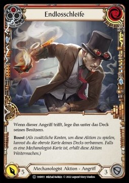 Over Loop (Red) (Regular) - History Pack 1 - Dash Blitz Deck