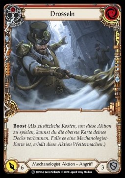 Throttle (Red) (Regular) - History Pack 1 - Dash Blitz Deck