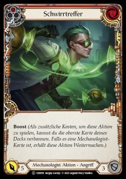 Zipper Hit (Red) (Regular) - History Pack 1 - Dash Blitz Deck