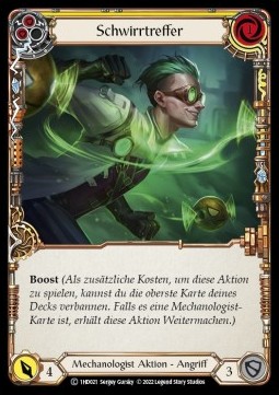 Zipper Hit (Yellow) (Regular) - History Pack 1 - Dash Blitz Deck