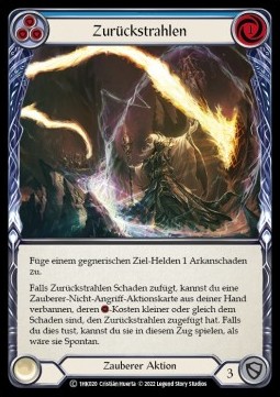Reverberate (Blue) (Regular) - History Pack 1 - Kano Blitz Deck