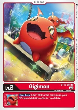 Gigimon (BT12-001) - Across Time