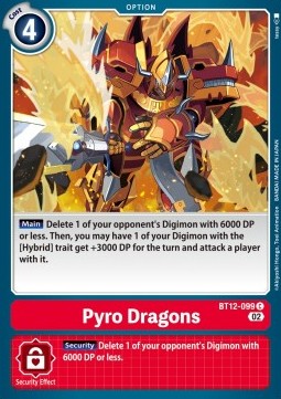 Pyro Dragons (BT12-099) - Across Time