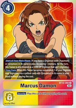 Marcus Damon (BT12-092) (V.1) - Across Time