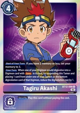 Tagiru Akashi (BT12-096) (V.1) - Across Time