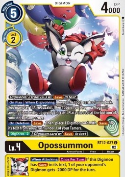 Opossummon (BT12-037) - Across Time