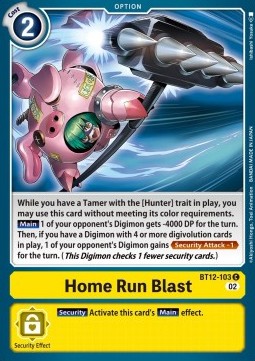 Home Run Blast (BT12-103) - Across Time