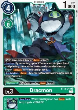Dracmon (BT12-048) - Across Time