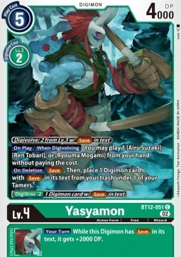 Yasyamon (BT12-051) - Across Time