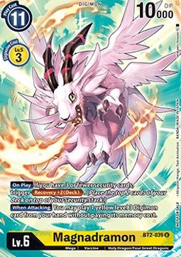 Magnadramon (BT2-039) - Promos: Across Time