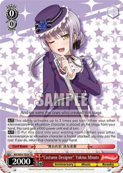 "Costume Designer" Yukina Minato - BanG Dream! Girls Band Party! 5th Anniversary