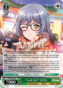 "Lock On!" LOCK (V.1 - Common) - BanG Dream! Girls Band Party! 5th Anniversary