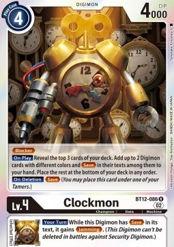 Clockmon (BT12-086) - Across Time