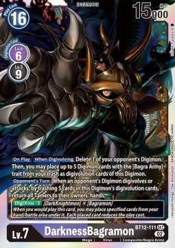 DarknessBagramon (BT12-111) (V.1) - Across Time