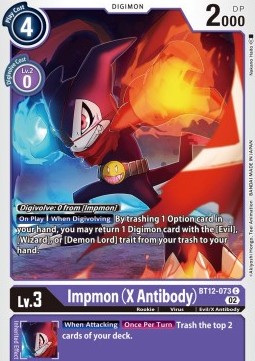 Impmon (X Antibody) (BT12-073) - Across Time