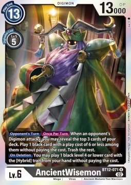 AncientWisemon (BT12-071) - Across Time