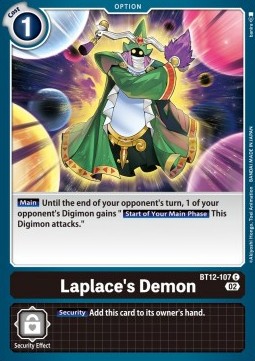 Laplace's Demon (BT12-107) - Across Time