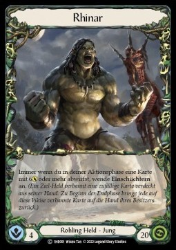 Rhinar (Regular) - History Pack 1 - Rhinar Blitz Deck