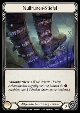 Nullrune Boots (Regular) - History Pack 1 - Rhinar Blitz Deck