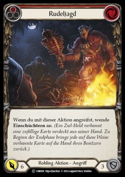 Pack Hunt (Red) (Regular) - History Pack 1 - Rhinar Blitz Deck
