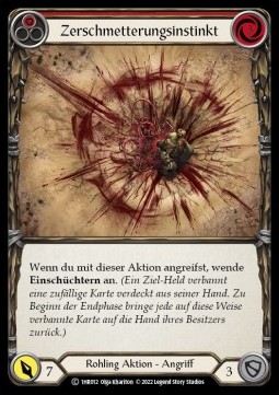 Smash Instinct (Red) (Regular) - History Pack 1 - Rhinar Blitz Deck