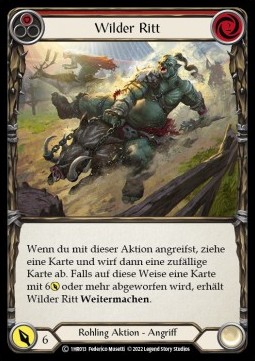 Wild Ride (Red) (Regular) - History Pack 1 - Rhinar Blitz Deck