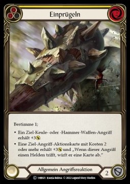 Pummel (Yellow) (Regular) - History Pack 1 - Rhinar Blitz Deck