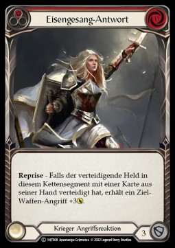 Ironsong Response (Red) (Regular) - History Pack 1 - Dorinthea Blitz Deck