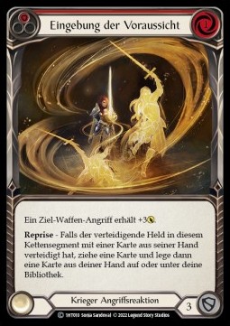 Stroke of Foresight (Red) (Regular) - History Pack 1 - Dorinthea Blitz Deck