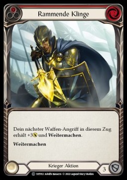 Driving Blade (Red) (Regular) - History Pack 1 - Dorinthea Blitz Deck