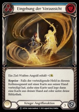 Stroke of Foresight (Blue) (Regular) - History Pack 1 - Dorinthea Blitz Deck