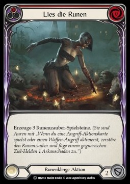 Read the Runes (Red) (Regular) - History Pack 1 - Viserai Blitz Deck