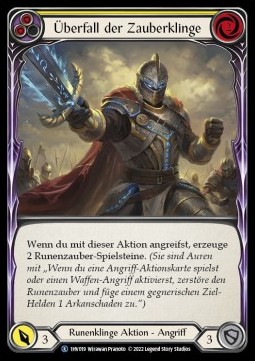 Spellblade Assault (Yellow) (Regular) - History Pack 1 - Viserai Blitz Deck