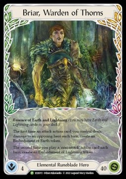 Briar // Briar, Warden of Thorns (Regular) - XXX Promos