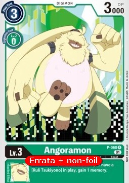 Angoramon (P-060) - Revision Pack