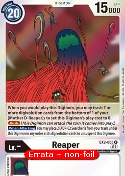 Reaper (EX2-055) - Revision Pack