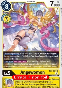 Angewomon (EX3-034) - Revision Pack