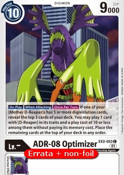 ADR-08 Optimizer (EX2-053) - Revision Pack