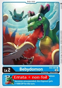 Bebydomon (EX3-001) - Revision Pack