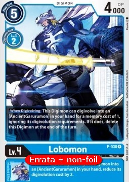 Lobomon (P-030) - Revision Pack