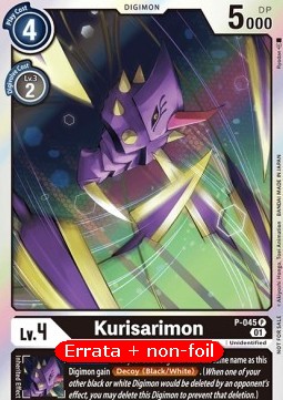 Kurisarimon (P-045) - Revision Pack