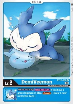 DemiVeemon (BT12-002) - Across Time