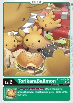 TorikaraBallmon (BT12-004) - Across Time